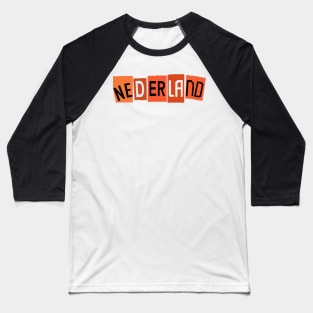 Nederland / Netherlands Baseball T-Shirt